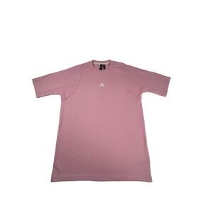 Adidas men’s large tall pink logo tee tshirt R11